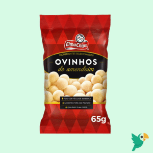 ELMA CHIPS OVINHOS DE AMENDOIM 65G