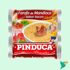 FAROFA DE MANDIOCA SABOR BACON 250G