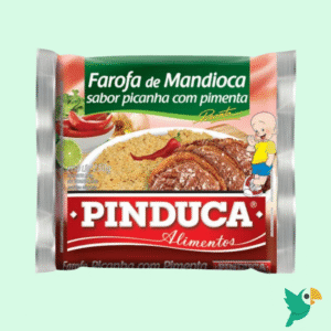 FAROFA DE MANDIOCA SABOR PICANHA COM PIMENTA 250G