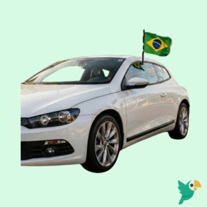 BANDEIRA BRASIL JANELA CARRO 1UN