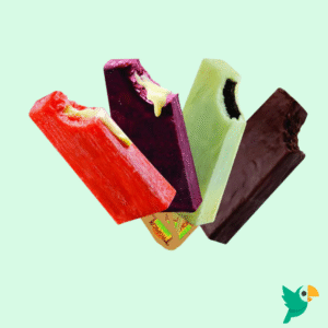 PICOLÉ PALETA TAPIOCA COM LEITE CONDENSADO, COCO COM DOCE DE LEITE, MORANGO COM LEITE CONDENSADO