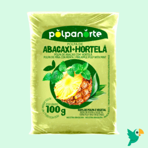 POLPA NORTE POLPA DE ABACAXI COM HORTELÃ 100G