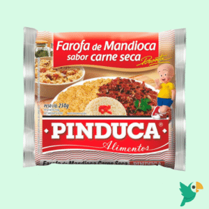 FAROFA DE MANDIOCA SABOR CARNE SECA 250G