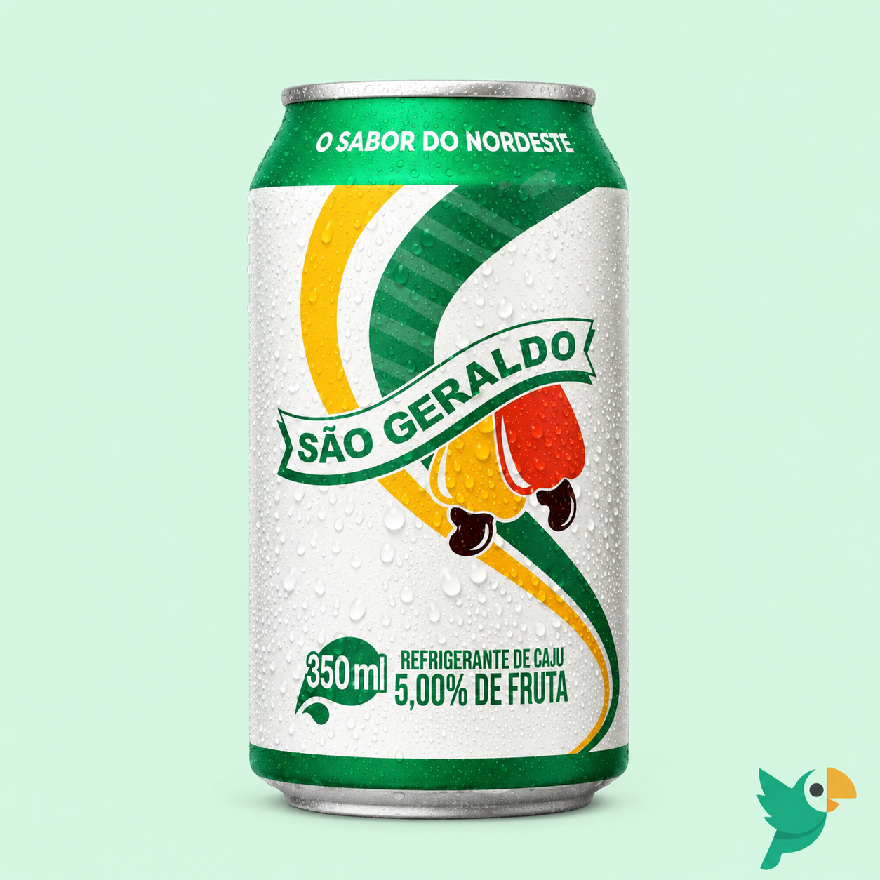 SAO GERALDO REFRIGERANTE CAJU LATA 350ML