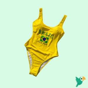 MAILLOT DE BANHO FEMININO AMARELO