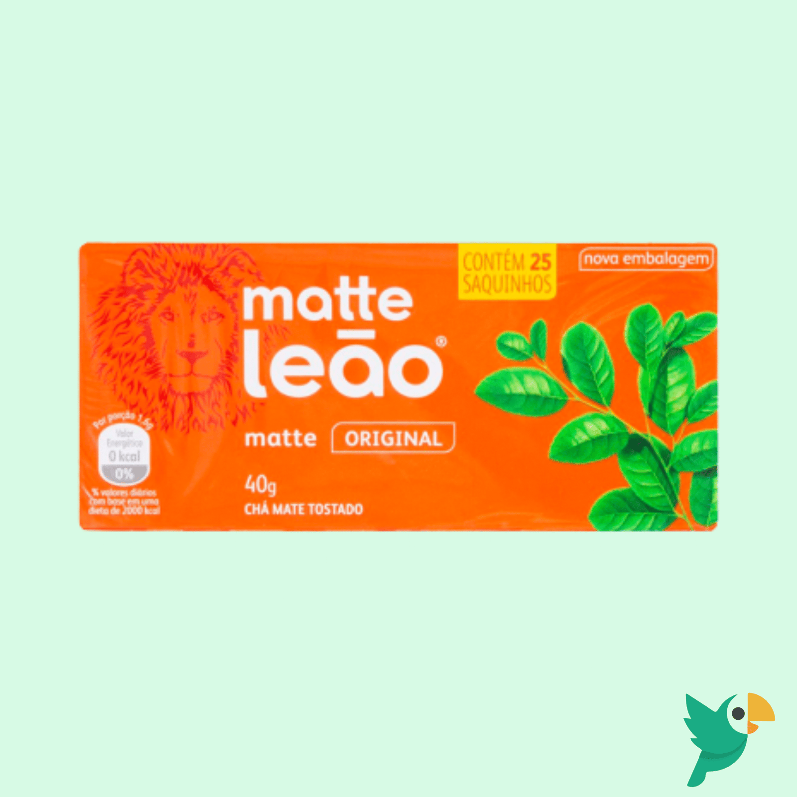 LEAO CHA MATE SAQUETAS 40G
